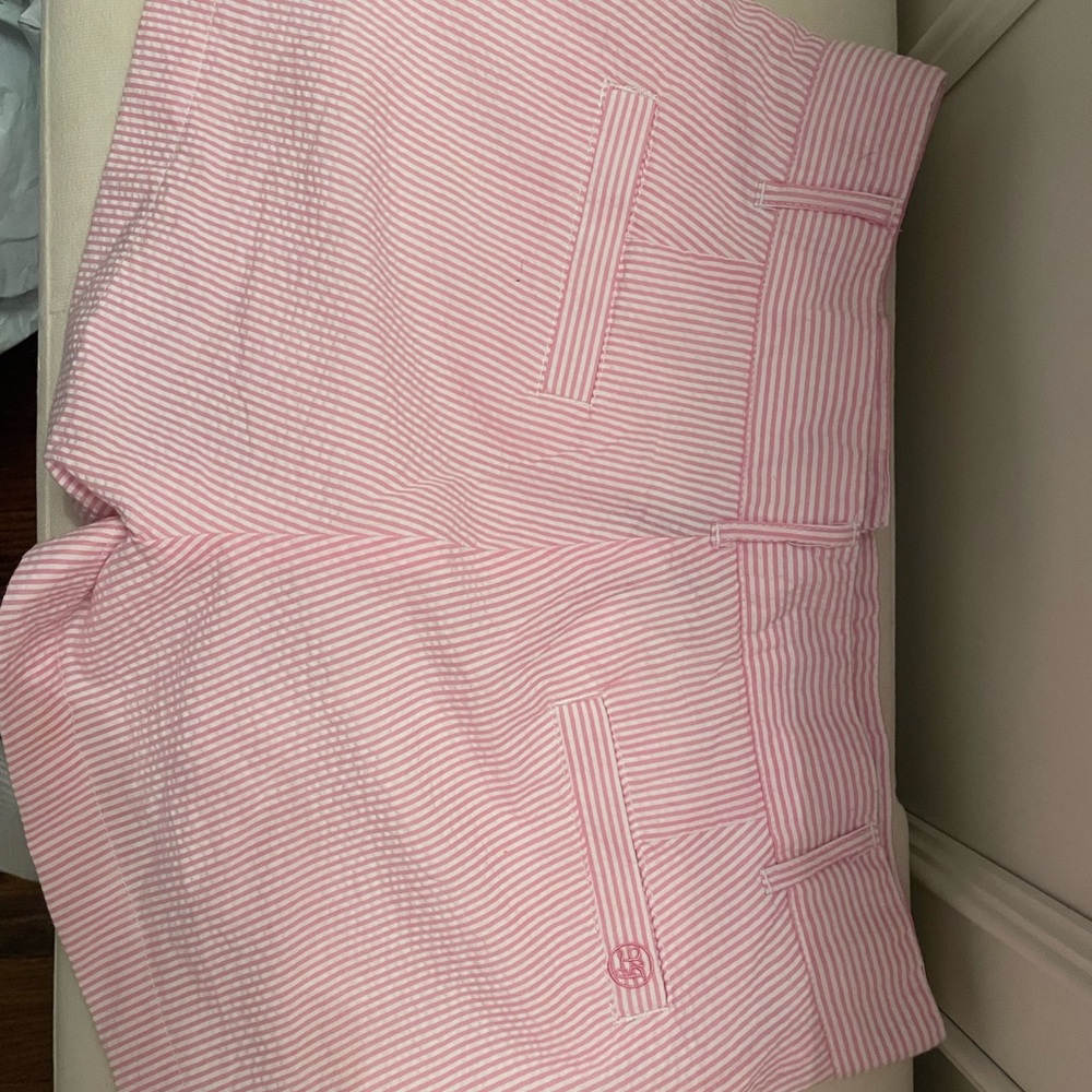 Lauren James Seersucker shorts